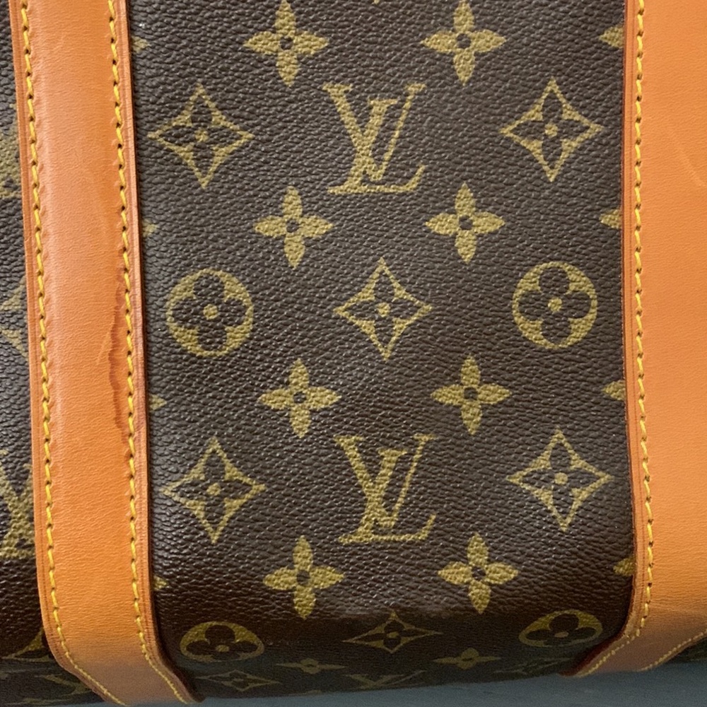 Authentic Vintage Louis Vuitton Monogram Keepall 55 Travel Bag 8901MI From 1989 - Picture 8 of 16